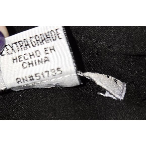 Sag Harbor Black Jacket Shirt Plus Sz 2X Faux Suede Top Studs Pockets Studded - Picture 8 of 16